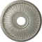 Ekena Millwork Berkshire Ceiling Medallion (Fits Canopies up to 6 3/8"), 20 1/8"OD x 3 7/8"ID x 1 7/8"P, Flash Gold CM20BE1FLS - alternate 1